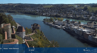 Webcam: View over Passau