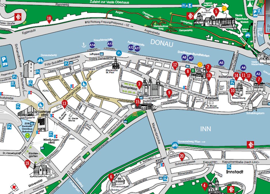 City Maps Further Languages