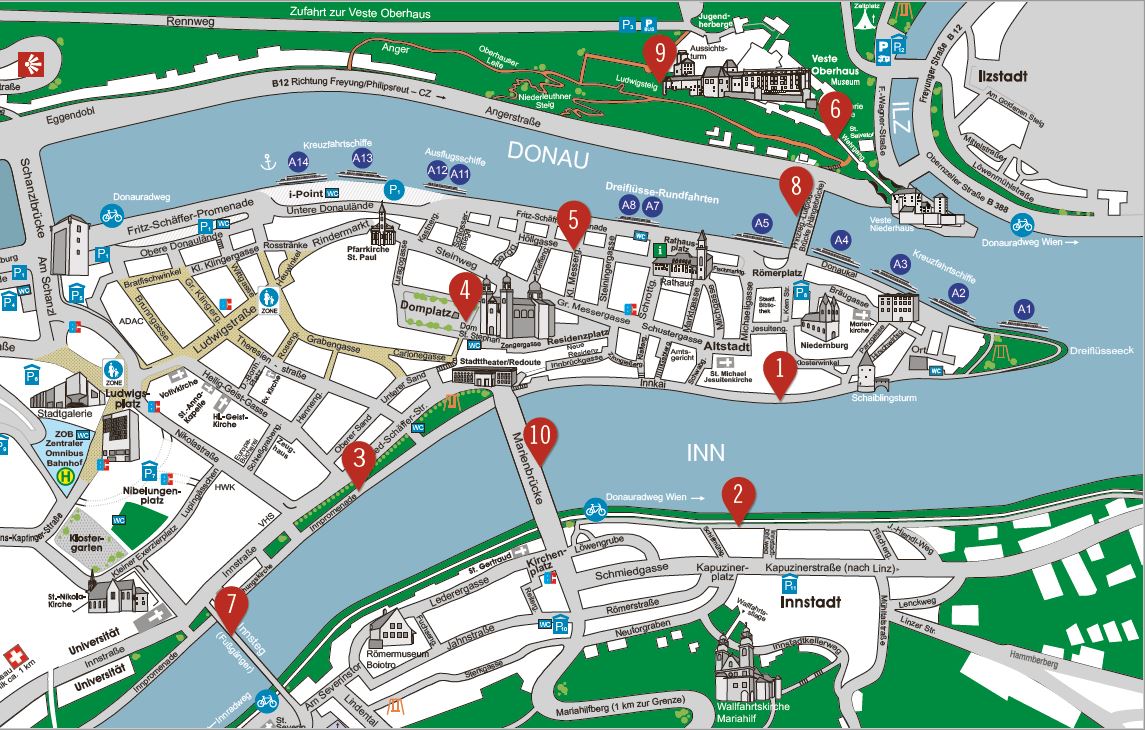 Map of #passaufotospots