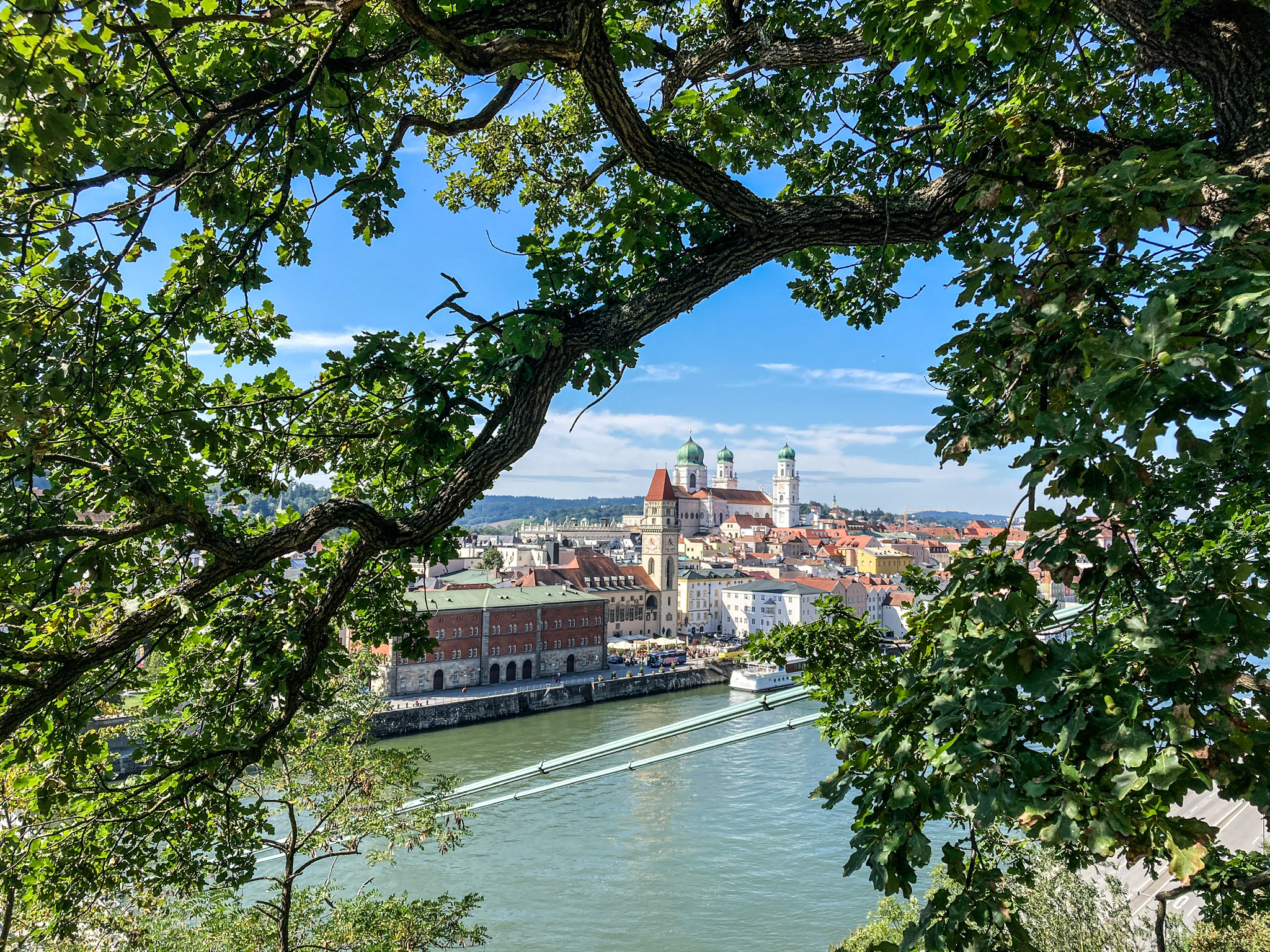 Passau Fotospot #6: View From The Wehrgang | Passau Tourism