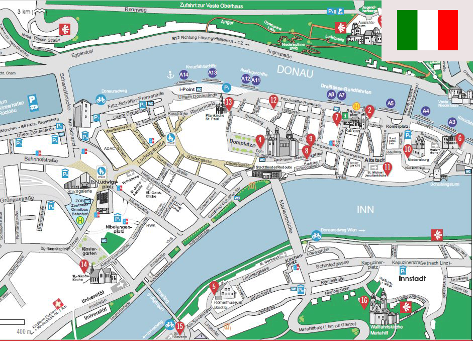 City Map Italian - Piantina Della Città
