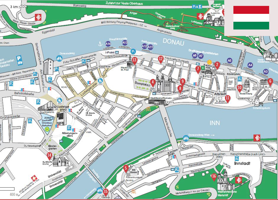 City Map Hungarian - Várostérkép